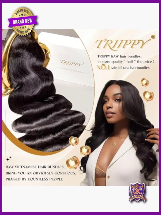 Raw Vietnamese Hair Bundles Body Wave 14-18 Inches Long Lasting